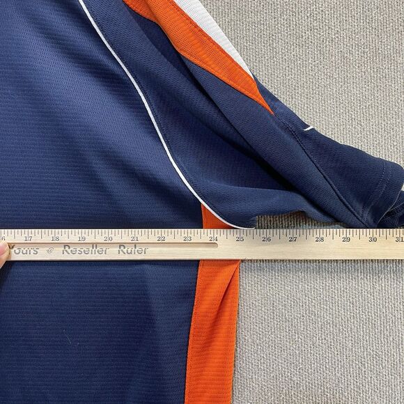 Majestic Detroit Tigers Old English D Stitch Baseball Jersey VTG 90s Men's XL - Picture 5 of 8